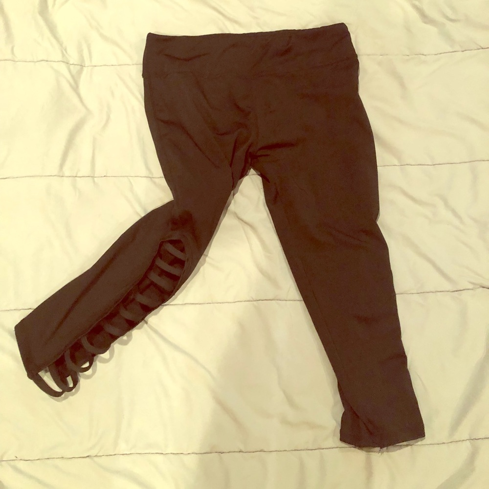 Ribbed leggings
